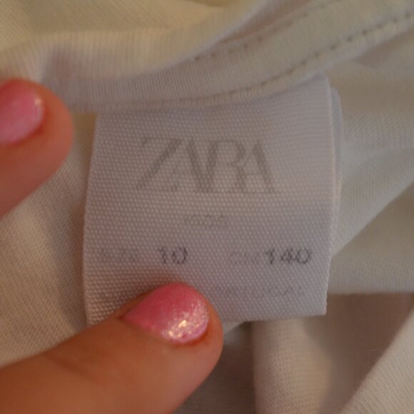 Zara Kids Shirt with Sequins - Picture 2 of 3